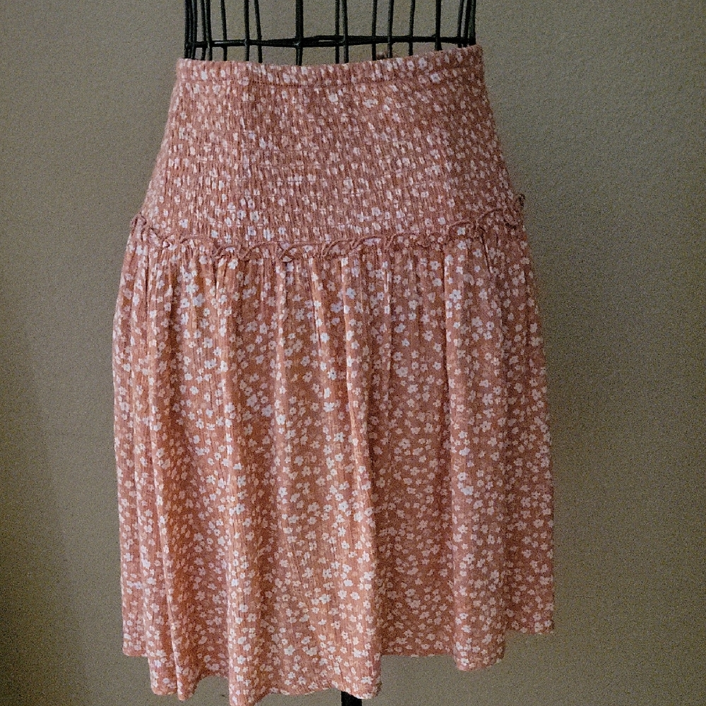 Floral Pink Women's Skirt